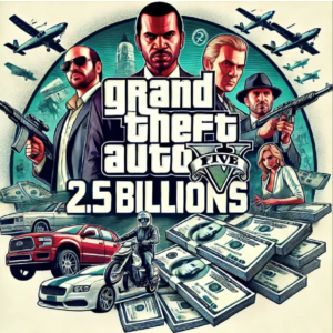 ✅ СБП 0% | GTA V 💵 ДЕНЬГИ 2.5 МИЛЛИАРДА $ 🌍БЕЗОПАСНО!