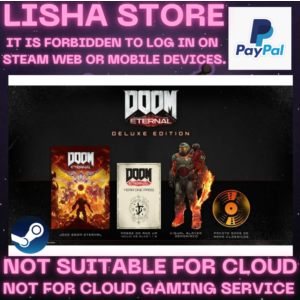 DOOM Eternal Deluxe+The Ancient Gods Part 1+ 2 90 days