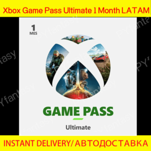 XBOX GAME PASS ULTIMATE 1 МЕСЯЦ КЛЮЧ ПРОДЛЕНИЕ (LATAM)