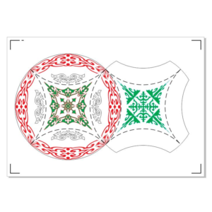 Бонбоньерка круглая CorelDRAW 2019 Graphic