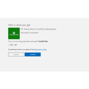 Xbox Game Pass for PC 3 months LATAM/HK