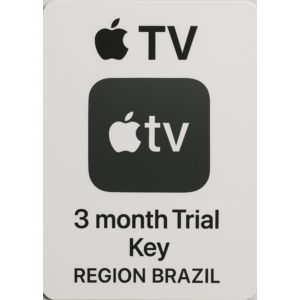 Apple TV 3 Months Trial Key 🔑 BRAZIL Instant Delivery
