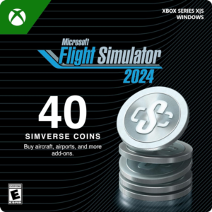 Microsoft Flight Simulator 2024 Simverse Coins 40 - 400