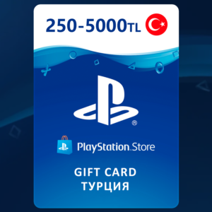 ✅PlayStation (PSN) Gift Card [250-5000 TL] Турция