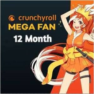 CrunchyRoll Mega Fan Year (Mail Activate) 🔥 Any Region