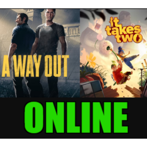 ・A Way Out + It Takes Two・ОНЛАЙН・STEAM Аккаунт・