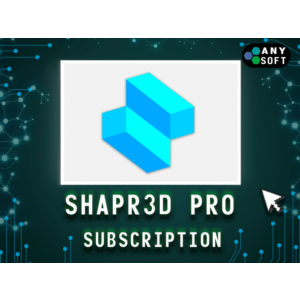 Shapr3D Pro Windows/Mac/iPad 12 месяцев