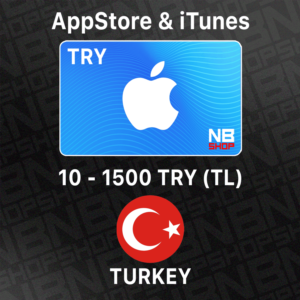 Карта пополнения 🇹🇷 Apple iTunes 10 - 1500 TRY(TL)