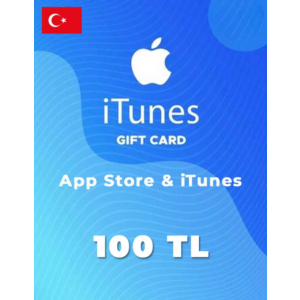 🍏🇹Подарочная карта Apple iTunes 100 TRY Турция🇹🇷🍏