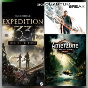 Clair Obscur Expedition 33 + Amerzone + Quantum Break
