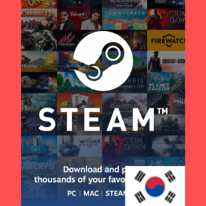 СТИМ KR 50,000 KRW КАРТА ПОПОЛНЕНИЯ ЮЖНАЯ КОРЕЯ КОД