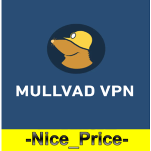 💎Mullvad VPN Premium🌎1/2/3 месяцев💎