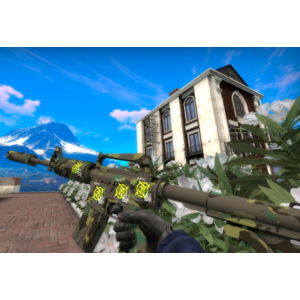 M4A1-S | Boreal Forest С 4 СЛУЧАЙНЫМИ НАКЛЕЙКАМИ