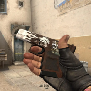 Glock-18 | Oxide Blaze  С 4 СЛУЧАЙНЫМИ НАКЛЕЙКАМИ