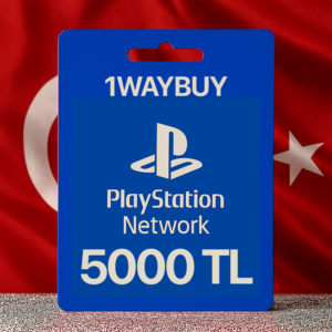 ТУРЦИЯ PlayStation Netwoк 5000 TRY Подарочная карта код