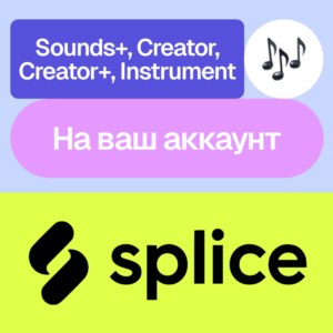 🎵 Splice | Sounds+, Creator+, Instrument | На ваш акк