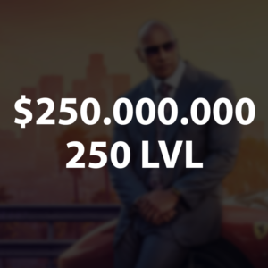 Деньги $250.000.000 | 250 LVL | Unlocks