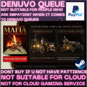 Mafia The Old Country Deluxe +DENUVO на 90 дней