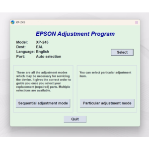 AdjProg Reset-XP245 XP247 XP342 XP343 XP345 XP442 XP445