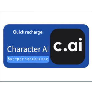 Character.ai + PLUS 1 месяц Подписаться на свой аккаунт