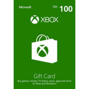 💎 Xbox Live 100 TL 🟢Gift Card Turkey 🇹🇷