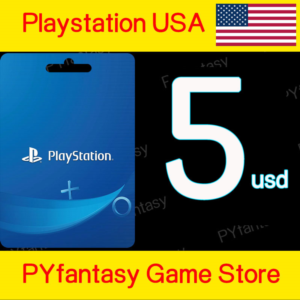 PlayStation Network Card PSN 5 USD (USA)  Key