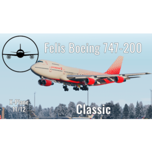 FELIS Boeing 747-200 classic для X-Plane 11/12