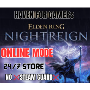 ELDEN RING NIGHTREIGN 🔥No Guard 🚀ONLINE Shared Year
