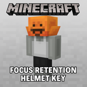 🔑Minecraft Focus Retention Helmet Key➤Java/Bedrock