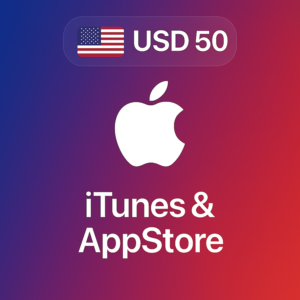 🍎 Подарочная карта Apple iTunes (USA) 50$