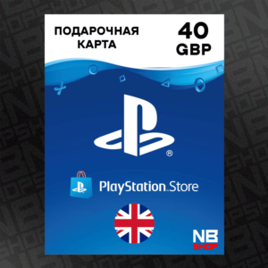 Пополнение PlayStation Network 40 GBP (Фунты) (UK)