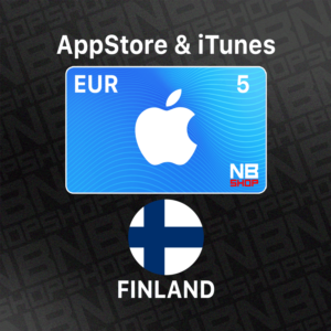 Карта Apple iTunes 5€ EUR (Finland) Финляндия