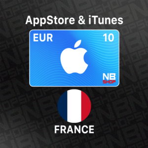 Карта Apple iTunes 10€ EUR (France) Франция