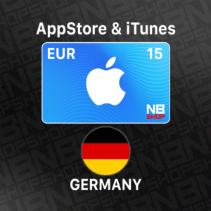 Карта Apple iTunes 15€ EUR (Germany) Германия