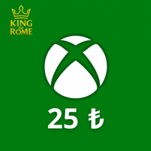 XBOX ТУРЦИЯ (25 ₺) ПОДАРОЧНАЯ КАРТА/АВТОДОСТАВКА/0% FEE