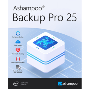 Ashampoo Backup Pro 25 Бессрочный ключ