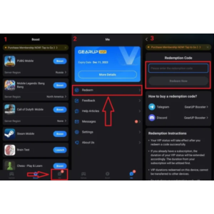 Gear Up Booster ➔ Global ➔ Code ➔ Instantly Delivered