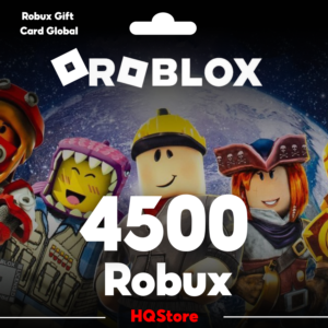 Подарочная карта Roblox на 4500 Robux | Глобальный код