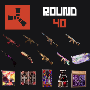 ✅ Скины RUST [14шт] ✅ Раунд 40 ✅
