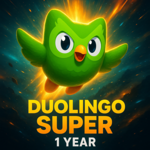 🦉 DUOLINGO SUPER / MAX 1 ГОД ПОДПИСКИ НА ВАШ АККАУНТ