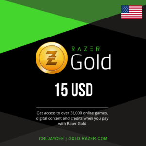 24/7 AUTO | Razer Gold USA (US/USD) $15