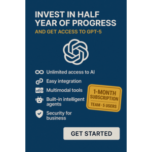 Команда Chatgpt 5.0 — ГАРАНТИЯ 1 МЕСЯЦ