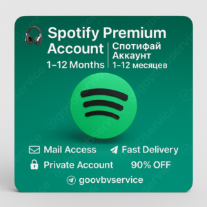 Spotify Premium Individual | Аккаунт | 1–3 месяцев