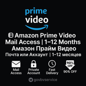 🎬 Prime Video 1/3M 🔥 Безлимитные фильмы и сериалы