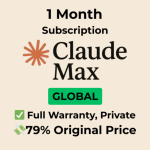 Подписка Claude AI Pro Sonnet/Opus 4 Max 20x на 1 месяц