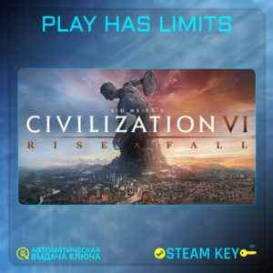 🔑Sid Meier’s Civilization® VI: Rise and Fal/Global+РФ
