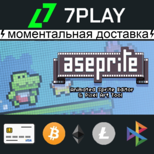 Aseprite + Обновления - Оффлайн Steam [24/7]
