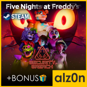 🟥Five Nights at Freddy´s: Security Breach・STEAM・