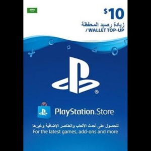 PlayStation Network Card⚡10 USD⚡KSA⚡Key SAUDI ARABI🇸🇦