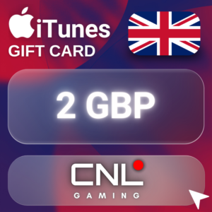 24/7 AUTO | Apple iTunes 2 GBP (Gift Card)